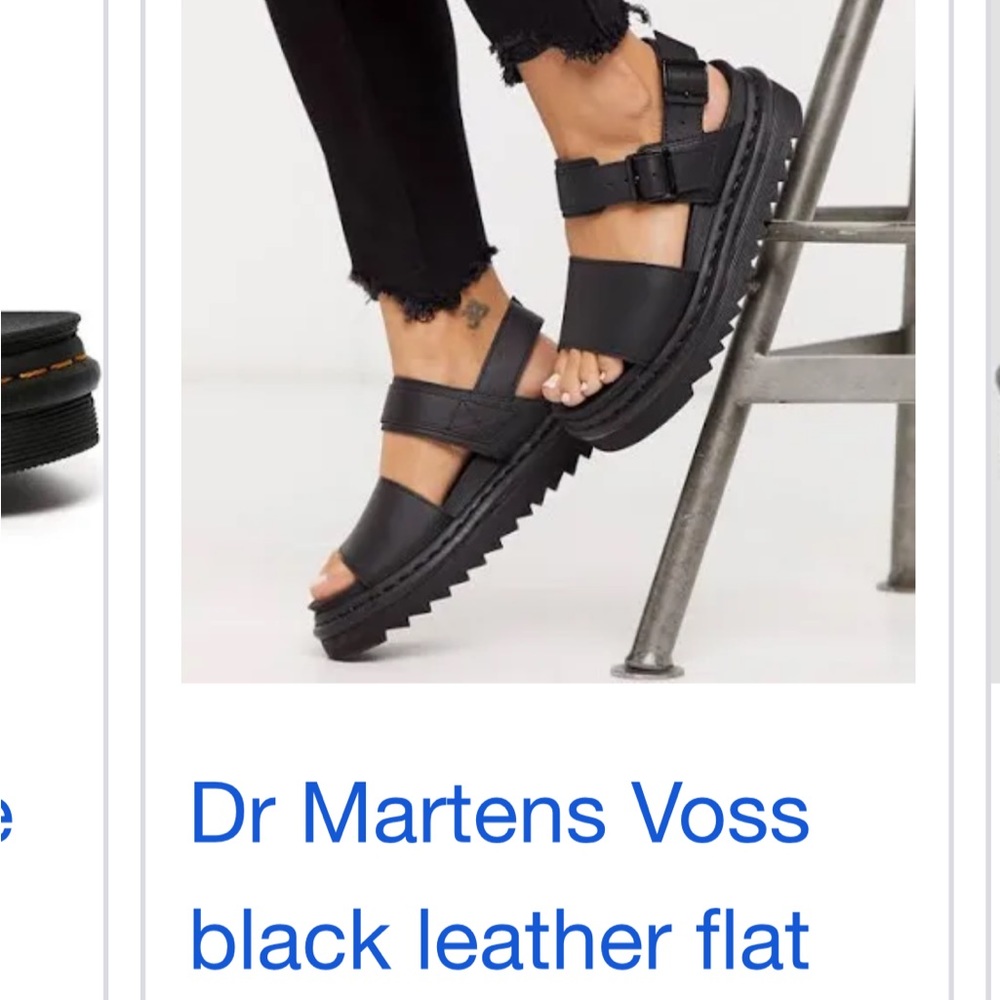 Dr Marten Voss Sandals - worn once, excellent condition.